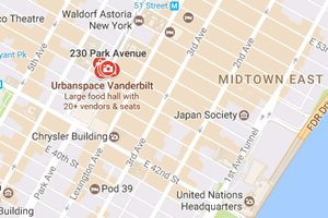 Map of London office